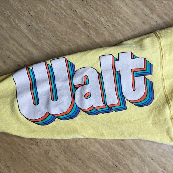 Walt Disney World Yellow Spirit Jersey Retro Style J34 - Picture 6 of 15